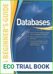 Databases A Beginner’s Guide