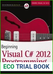 Beginning Visual C# 2012 Programming