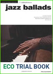 Jazz Ballads Jazz Piano Solos Series Volume 10