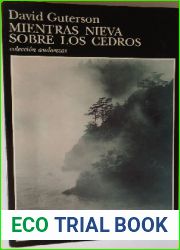Mientras nieva sobre los cedros