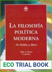 La filosofia politica moderna: de Hobbes a Marx