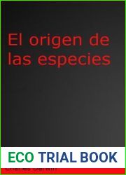 El origen de las especies-Charles Darwin en Espanol