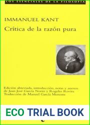 Critica de la razon pura