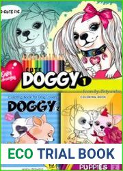 Cute doggy, little puppies. Coloring book