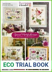 Creations Point de Croix - Ouvrages a Broder - Special Motifs Floraux