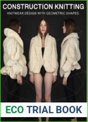 Construction Knitting Knitwear Design With Geometric Shapes