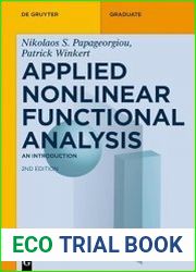 Applied Nonlinear Functional Analysis An Introduction (De Gruyter Textbook), 2nd Edition