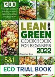 Lean and Green Cookbook for Beginners 2022