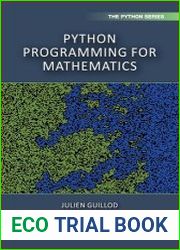 Python Programming for Mathematics