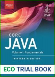Core Java, Volume I Fundamentals (Final), 13th Edition