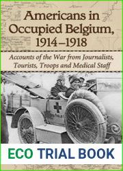 Americans in Occupied Belgium, 1914-1918