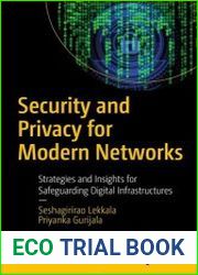 Security and Privacy for Modern Networks Strategies and Insights for Safeguarding Digital Infrastructures
