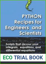 Python Recipes for Engineers and Scientists