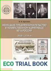 Немецкое предпринимательство в хозяйственном комплексе юга России. 1868–1934 гг.