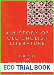 A History of Old English Literature