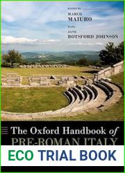 The Oxford Handbook of Pre-Roman Italy (1000-49 BCE)