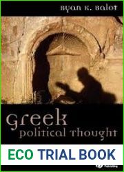 Greek Political Thought