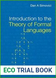 Introduction to The Theory of Formal Languages