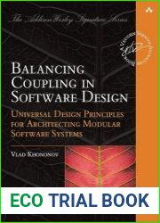 Balancing Coupling in Software Design Universal Design Principles for Architecting Modular Software Systems (Final)