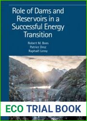 Role of Dams and Reservoirs in a Successful Energy Transition