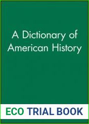 A Dictionary of American History