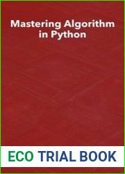 Mastering Algorithm in Python