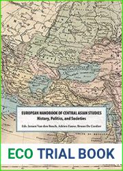 The European Handbook of Central Asian Studies History, Politics, and Societies