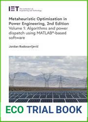 Metaheuristic Optimization in Power Engineering, 2nd Edition