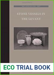 Stone Vessels in the Levant