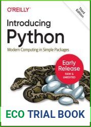 Introducing Python Modern Computing in Simple Packages, 3rd Edition (Early Release) - BOOKS - MYECOBOOK.LIFE