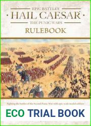 Hail Caesar Epic Battles The Punic Wars Rulebook
