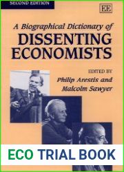 A Biographical Dictionary of Dissenting Economists