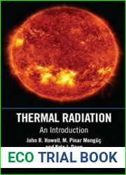 Thermal Radiation An Introduction