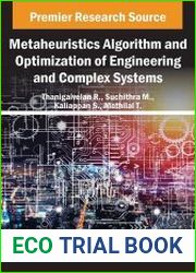 Metaheuristics Algorithm and Optimization of Engineering and Complex Systems