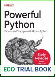 Powerful Python Patterns and Strategies with Modern Python (Early Release)