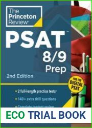 Princeton Review PSAT 8/9 Prep 2 Practice Tests + Content Review + Strategies for the Digital PSAT 8/9, 2nd Edition