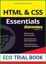 HTML & CSS Essentials For Dummies