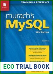 Murach|s MySQL Training & Reference 4th Edition