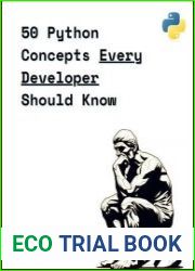 50 Python Concepts Every Developer Should Know