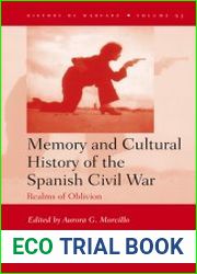 Memory and Cultural History of the Spanish Civil War. Realms of Oblivion