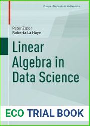 Linear Algebra in Data Science