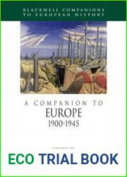 A Companion to Europe 1900–1945