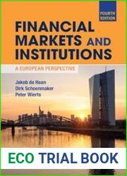 Financial Markets and Institutions A European Perspective, 4th Edition