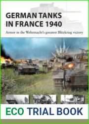 German Tanks in France 1940 (Osprey New Vanguard 327)