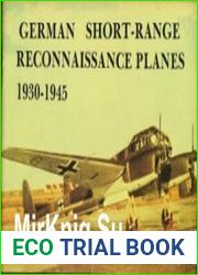 German Short-range Reconnaissance Planes 1930-1945