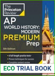 Princeton Review AP World History Modern Premium Prep (College Test Preparation), 5th Edition