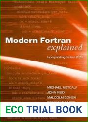 Modern Fortran Explained Incorporating Fortran 2023, 6th Edition