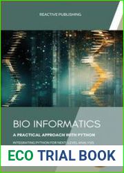 Bio Informatics A practical approach with Python