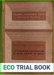 Latyfundium Radziwillow w XV do polowy XVI wieku