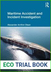 Maritime Accident and Incident Investigation